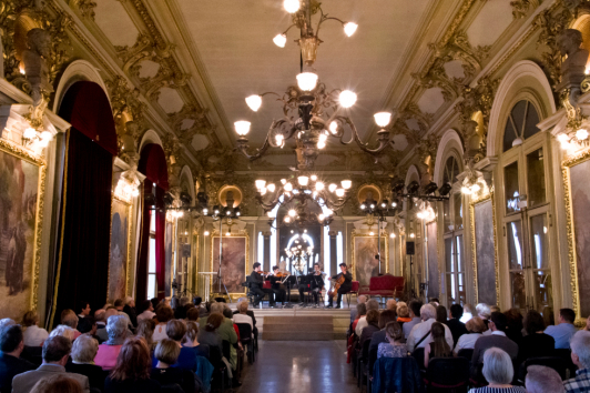 Concert foyer Campra - Opéra TPM avant restauration