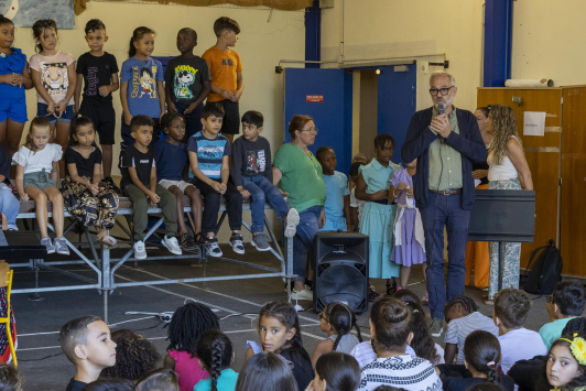 Rentrée en musique 2024 à l'école de La Beaucaire à Toulon