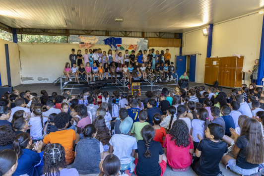 Rentrée en musique 2024 à l'école de La Beaucaire à Toulon