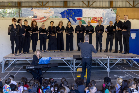 Rentrée en musique 2024 à l'école de La Beaucaire à Toulon