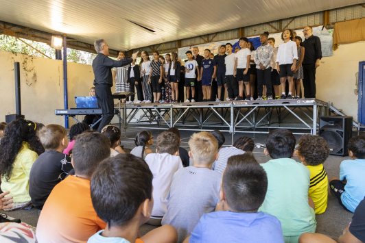 Rentrée en musique 2024 à l'école de La Beaucaire à Toulon