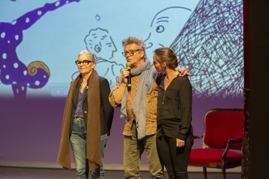 Josée Sicard, Erick Margouet et Valérie Caranta