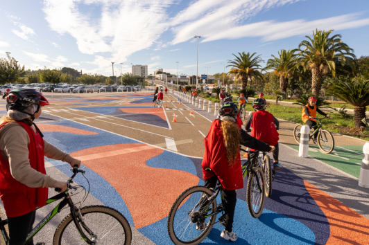Piste Savoir Rouler à Vélo - Palais des Sports TPM