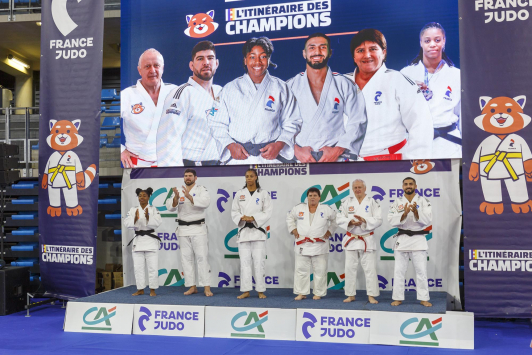 Itinéraire des champions au Palais des Sports