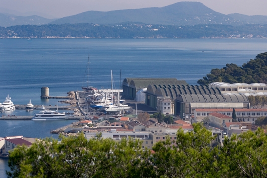 Vue générale de la PAM de Saint-Mandrier © Olivier Pastor