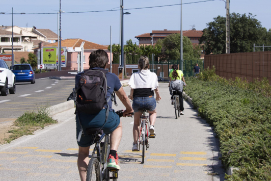 velo piste cyclable TPM