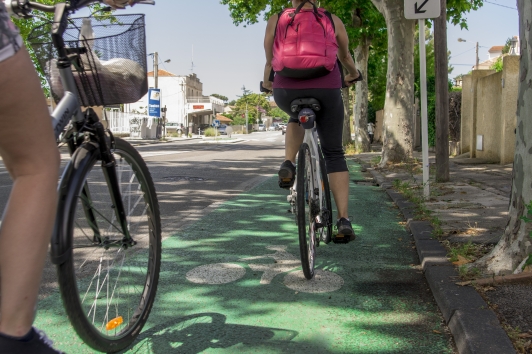 velo piste cyclable TPM