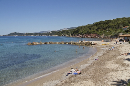 Plage de La Garonne - Le Pradet