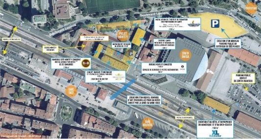 Plan de situation quartier Montety