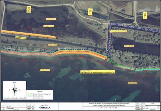 Travaux d'aménagement des Salins