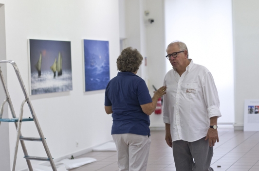 Philip Plisson à la villa Tamaris