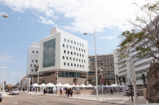 Inauguration Pôle universitaire campus Porte d'Italie