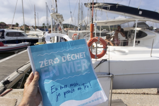 Opération 0 déchets en mer - Porquerolles