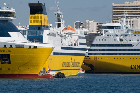Ferries pour la Corse au départ de Toulon