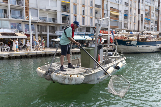 Port propre - ports de plaisance de la rade de Toulon