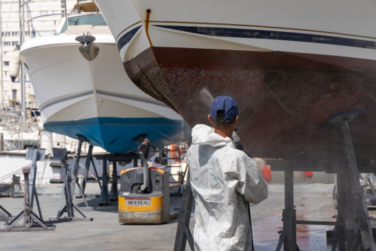 Vieille darse - chantier - ports de plaisance de la rade de Toulon