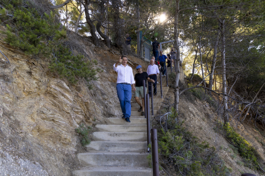 Inauguration du sentier littoral Bonnettes/Garonne au Pradet