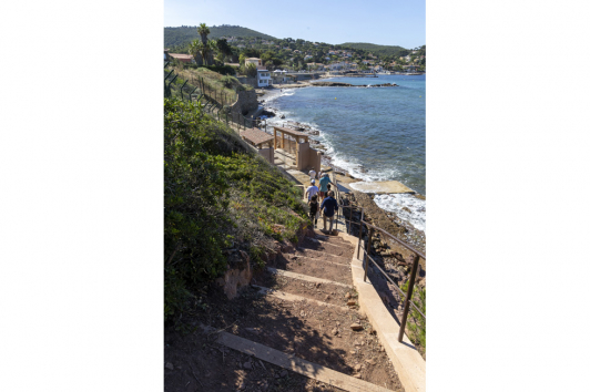 Sentier littoral Les Bonnettes/La Garonne