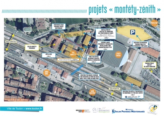 Projet aménagement du quartier Montéty