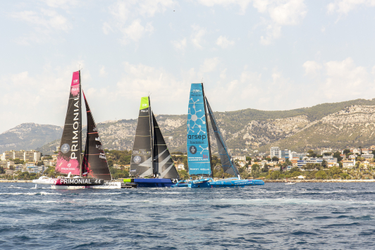 Les Ocean Fifty en rade de Toulon