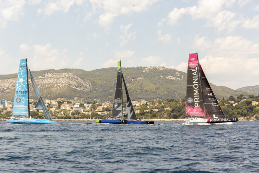 Les Ocean Fifty en rade de Toulon