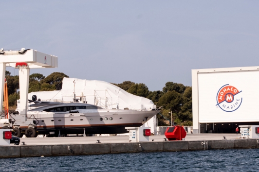 Chantier naval Monaco Marine à La Seyne-sur-Mer