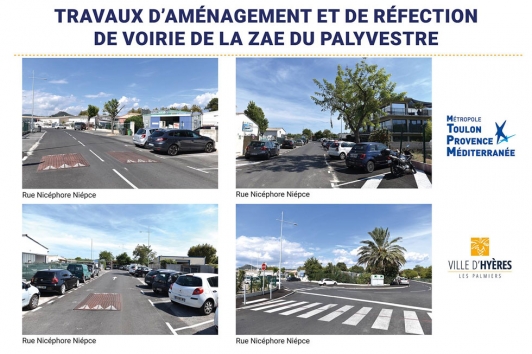 Travaux ZAE du Palyvestre