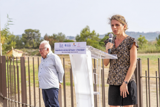 Sophie SEJALON, Conservatoire du littoral - Inauguration voie douce