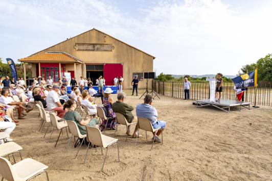Inauguration voie douce - salin des Pesquiers