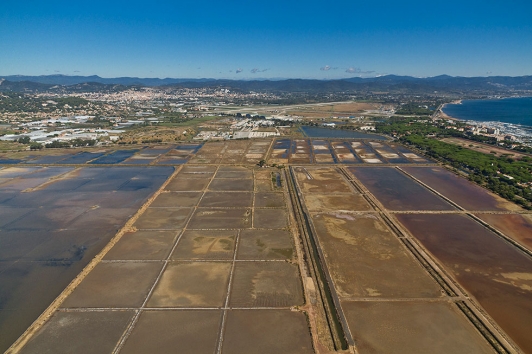 Salins - vue aerienne