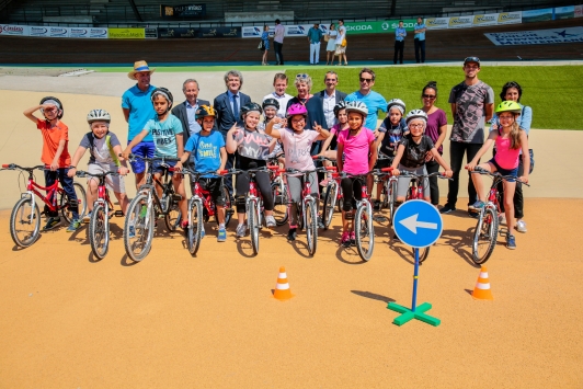 Dispositif "savoir rouler à vélo" vélodrome TPM