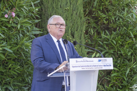 Gilles Vincent, président du Comité de Baie