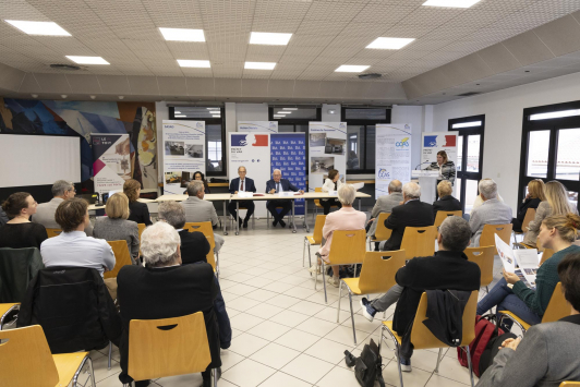 Signature de la Convention de lutte contre la pauvreté, le 25 octobre 2023