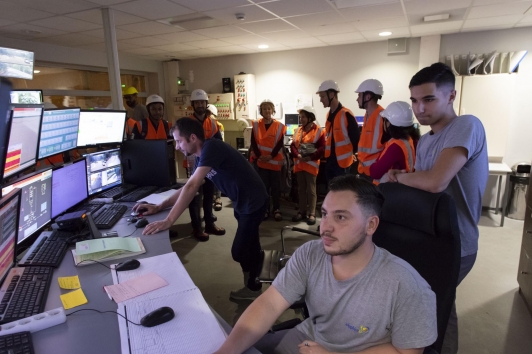 Salon "Planète' R - Sittomat - visite usine de valorisation des déchets