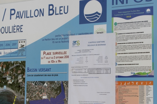 Surveillance de la qualité des eaux de baignades