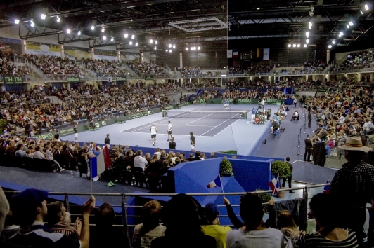 Palais des sports Coupe Davis © Olivier Pastor TPM 