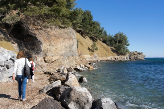 Sentier du littoral - Pipady - Toulon