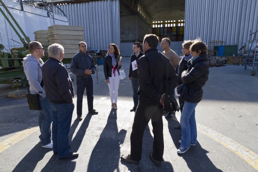 visite de transmetal industrie navale@O. Pastor TPM 