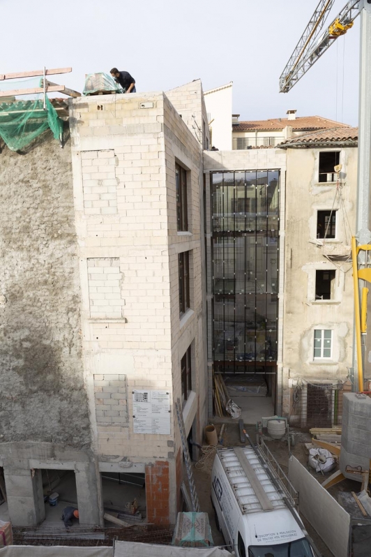Le renouveau du quartier avec le futur bâtiment du CAUE