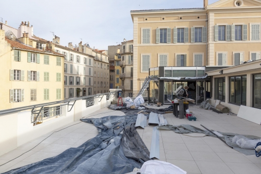 Le rooftop des Halles