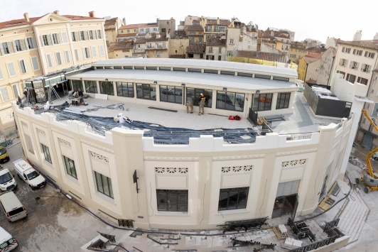 Le chantier des Halles 