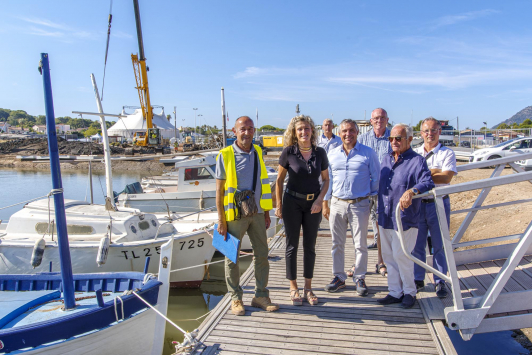 Réhabilitation du Port du Lazaret - Visite de chantier du 1er septembre 2022