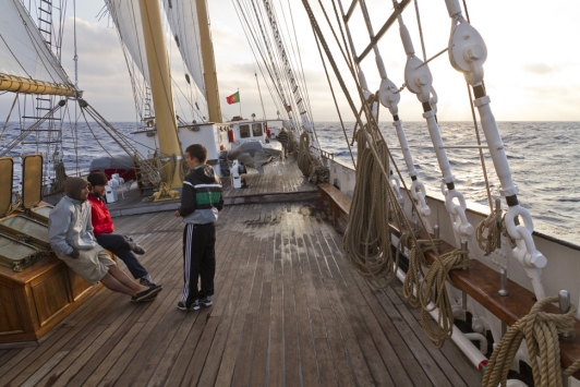2012 : Lisbonne - Cadix à bord du Santa Maria Manuela