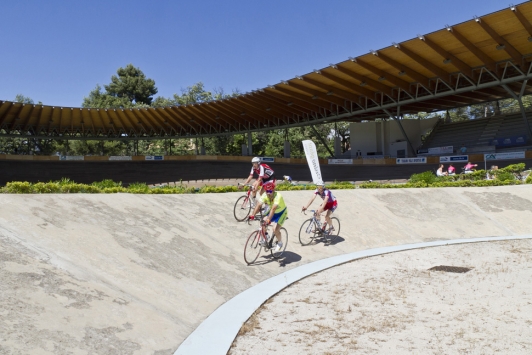 Anneau d'échauffement, vélodrome TPM