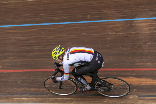 Entrainement de l'Equipe d'Allemagne - vélodrome TPM de Hyères