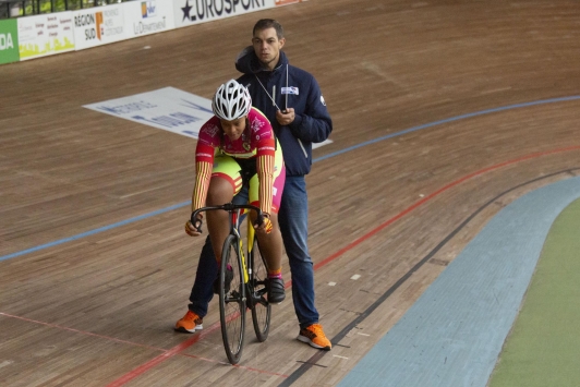 Stage de présélection Pôle France Jeune Ultra-Marin au Vélodrome TPM