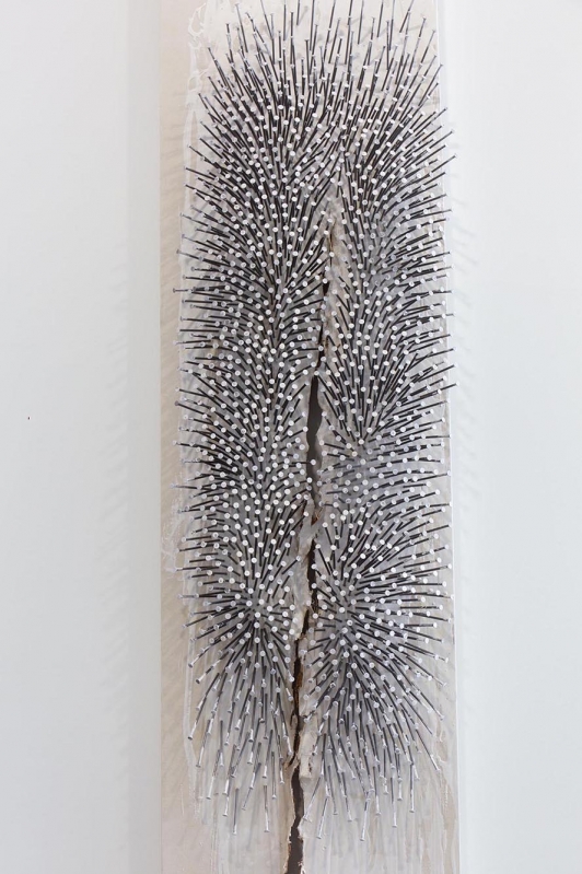 Günther Uecker - Riss III, 2000