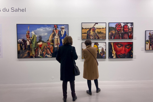 Vernissage de l'exposition Pascal Maitre - Villa Tamaris