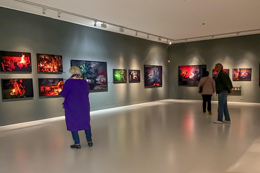 Vernissage de l'exposition Pascal Maitre - Villa Tamaris