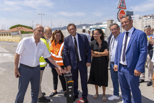 Electrification des quais - Port de Toulon